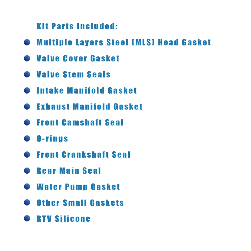 Juego de juntas de culata de motor para Chrysler Town & Country 3,6 L 3604CC V6 Foto 2 de 4