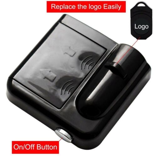 2Pcs Wireless Red Spider Homeless Car Door Led Welcome Laser Shadow Lights - Picture 10 of 11