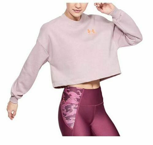 Under Armour Damen Rival Fleece Graphic LC Crew Sweatshirt M, XL, L - Bild 3 von 10
