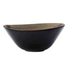 Oneida L6753059764 Rustic Chestnut 42 oz Two-Tone Porcelain Soup Bowl - 1 Doz