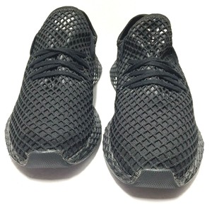 Adidas Originals Deerupt Runner Shoes Mens B41877 Triple Black Size 5.5 Y Us | eBay