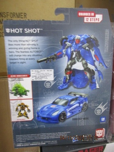 Hasbro Transformers Movie AOE Age of Extinction Hot Shot MISB - Picture 3 of 8