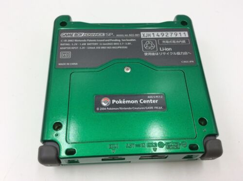 Nintendo Gameboy Advance SP Edición Rayquaza Pokemon Center Caja Limitada - Imagen 3 de 24