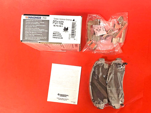 Disc Brake Pad Set-ThermoQuiet Wagner PD1102 for Honda Ridgeline Acura TL  4 PCS - Picture 1 of 2