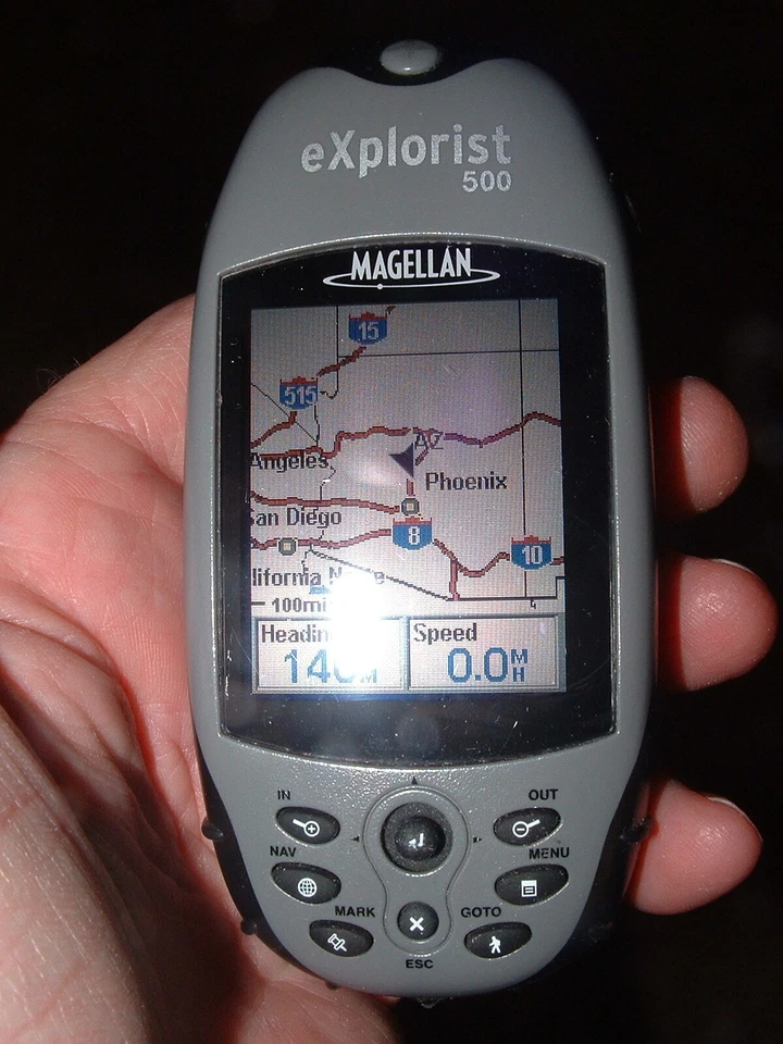 Magellan eXplorist 500 Handheld/s GPS Receiver Bundle World Ship  - Image 2 of 4