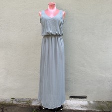 Show Me Your Mumu Kendall Maxi Dress Formal V Neck Sleeve Bridesmaids Sheer M
