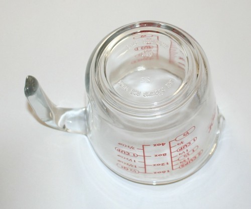 Anchor Hocking Red Letter, 2 Cup Measuring Cup, Open Handle - Picture 8 of 8