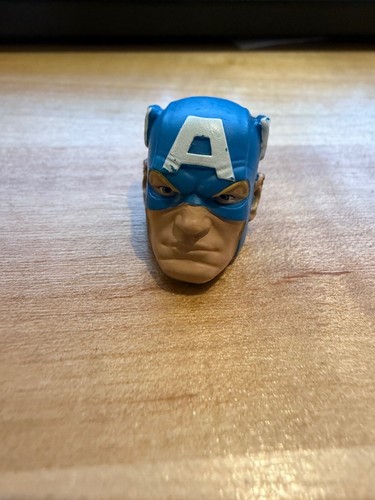 HEAD ONLY Marvel Legends Captain  America 20th Anniversary - Picture 1 of 4