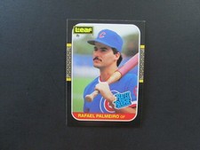 1987 Leaf Rafael Palmeiro Rated Rookie Card #43