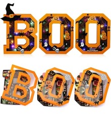 Mifoci 13.7" Large Halloween Boo Charcuterie Box,Fillable Chocolate Sweets Gift
