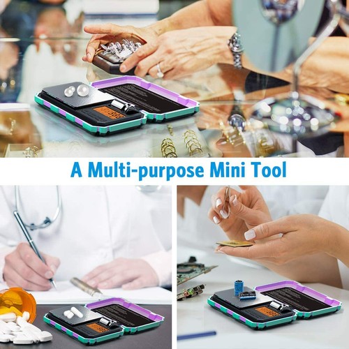 Electronic Smart Digital Mini Pocket Scale,200g /0.01g,50g Calibration Weight BP - Picture 6 of 7