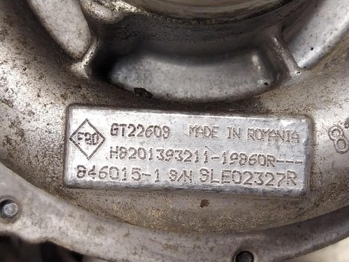 Nissan Navara D23 turbocharger Eng YS23 E5B 846015-1 2.3 DCI 2016 - Picture 2 of 10
