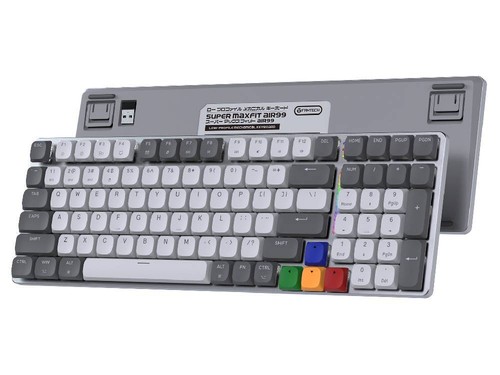Fantech MK916 95% Low Profile Wireless Brown Switch Mechanical Keyboard - Picture 3 of 9