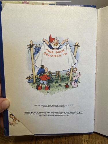 1950s Noddy 6 Vol UK HB 1st Set - Enid Blyton - Sampson Low, Marston & Co - Picture 12 of 18