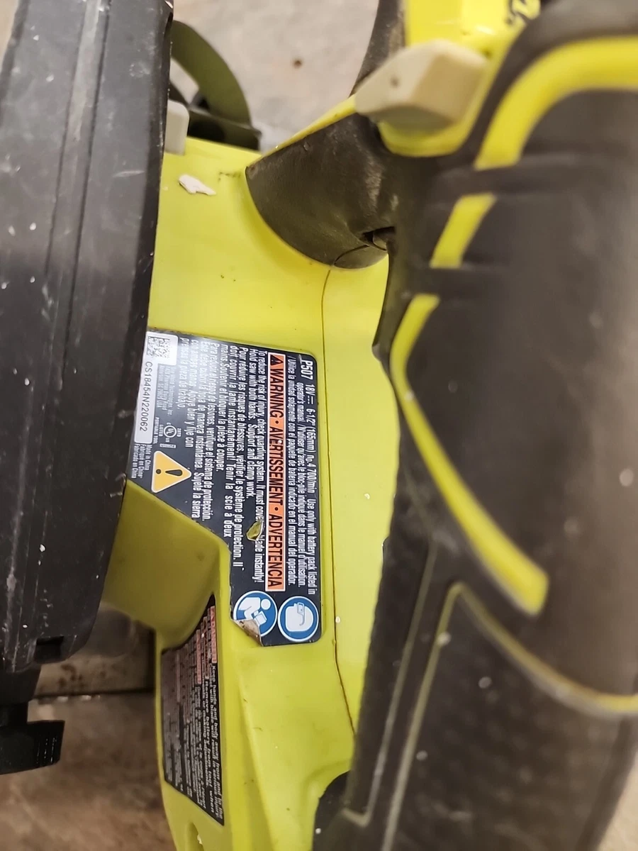 Ryobi 6.5 online inch circular saw