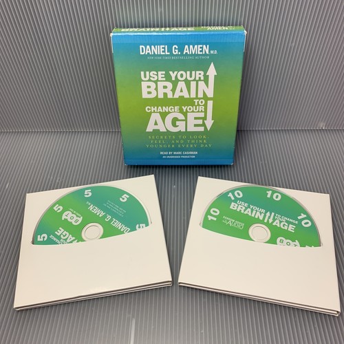 Use Your Brain to Change Your Age by Daniel Amen (10 CD Unabridged Audiobook)  - Imagen 1 de 10