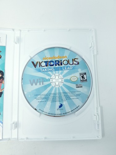 Victorious: Taking the Lead (Nintendo Wii) Complete CIB w/ Manual - Picture 4 of 5