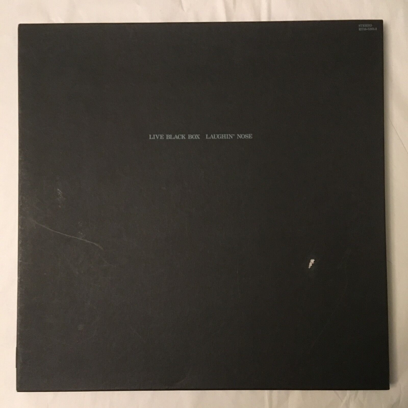 Laughin' Nose ‎– Live Black Box LP box set (2 LP) GISM Execute Lip Cream Ghoul