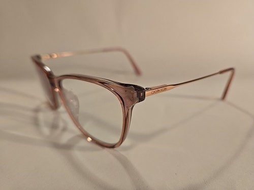 CALVIN KLEIN CK18706 535 Gafas de Diseñador Rosa/Dorado 51-16-135 Bisagras Flexibles - Imagen 2 de 7