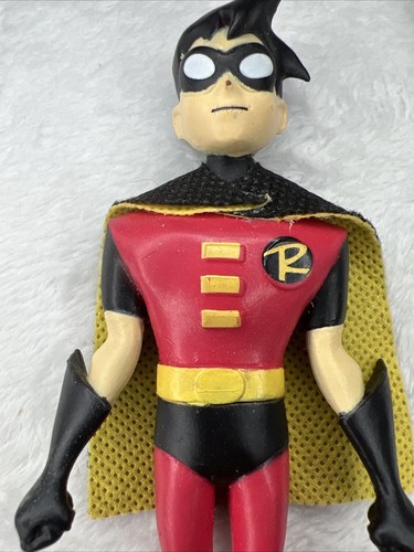 NJCroce Classic Batman & Robin Bendable Posable Figures DC Comics Justice League - Picture 13 of 19