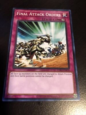 YUGIOH - Final Attack Orders - LDK2-ENK34 - COMMON - Unlimited Ed - NM/M