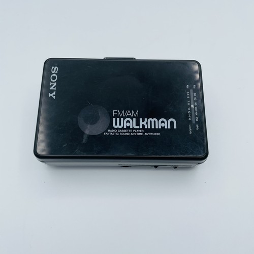 Sony Walkman Cassette Player WM BF 22 Black *FOR PARTS ONLY* Not Working!
