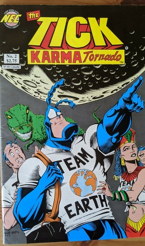 Cómic 1994 de The Tick Karma Tornado #2 NEC - Imagen 3 de 5