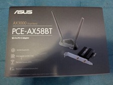 USED Asus AX3000 PCE-AX58BT WiFi 6 PCIe Wireless Adapter with BT5.0