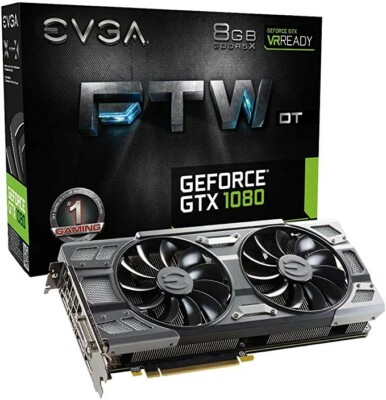EVGA 008G-P4-6286-KR GeForce GTX 1080 FTW GAMING 8GB