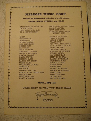 Spartiti Pianoforte Vintage As I Didn't Have Enough On My Mind 1945 - Melrose - Foto 3 di 3