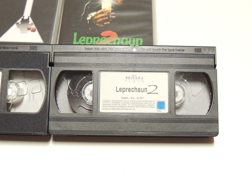 Leprechaun 2 + 3 Tödliches Spiel in Las Vegas VHS Video Kassette Paket Set - Bild 5 von 5