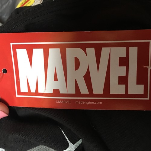 Neu Deadpool Pferd T-Shirt einfarbig schwarz Baumwolle Langarm Grafik T-Shirt für Herren - Large - Bild 4 von 5