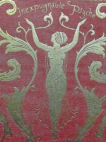 George Barbier Inexpugnable Psyché Couverture soie de la Guirlande des Mois 1918 - Picture 1 of 7