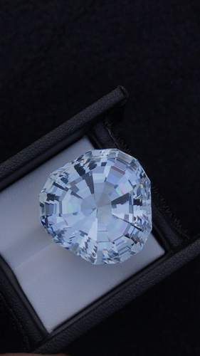 63.6ct Natural AQUAMARINE / BERYL Excellent Cut & Luster UNTREATED from Pakistan - Picture 2 of 14