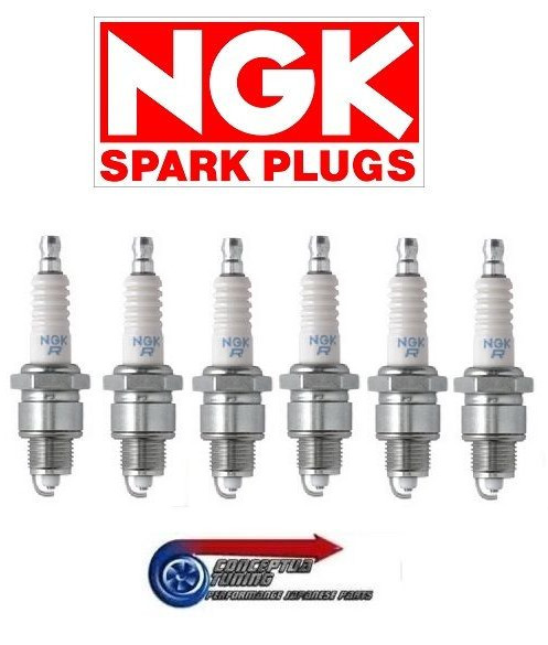 NGK Spark Plugs HR6 - For Datsun S130 280ZX L28E Non-Turbo