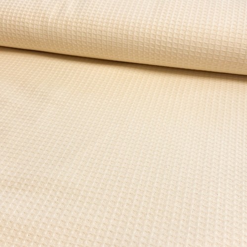 Waffle pique fabric 100% cotton different sizes and thicknesses by the meter - Picture 27 of 48