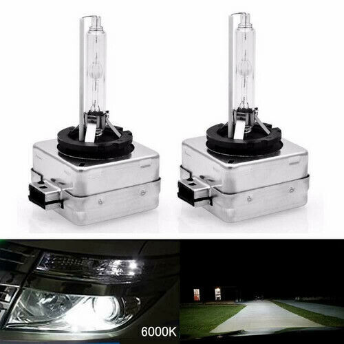 For GMC Acadia 2011 2012 4x D1S+H11 Xenon HID Headlight+LED Fog Light Bulbs Kit - Picture 8 of 10