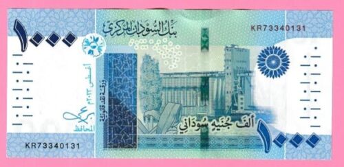 Sudan banknote 1000 Pounds NEW 2023 UNC - Picture 2 of 3