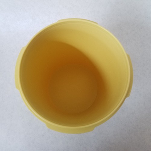 Tupperware Contenitore Servalier Giallo Sunburst Conservazione Alimenti Solo Fondo 811-2 - Foto 2 di 4