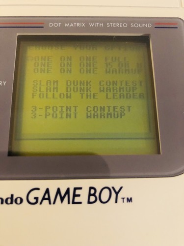 ✅Nintendo Gameboy en caja Jordan Verses Bird One On One raro - Imagen 22 de 24