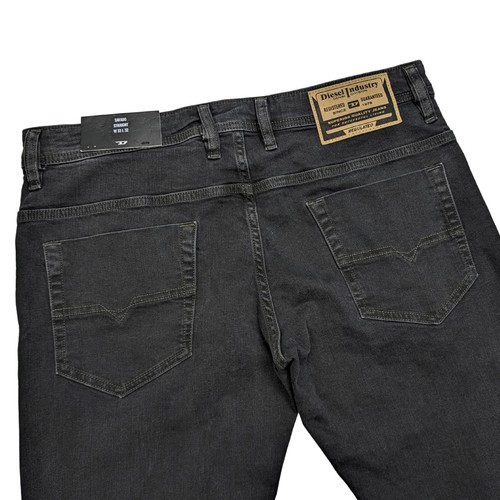 Diesel Safado Jeans Men's Size 35x32 Black Denim Straight Fit *NEW* - Picture 7 of 10