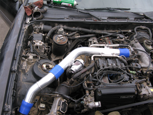 Kit de tubos de admisión de carrocería de acelerador de 2,5" para 86-92 Toyota 7MGTE 7M-GTE SUPRA MKIII - Imagen 6 de 8