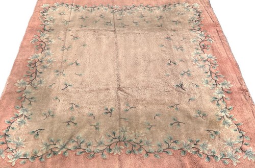 A SUPERB OLD HANDMADE TRADITIONAL ORIENTAL WOOL ON COTTON RUG (327 x 286 cm)* - Picture 3 of 17