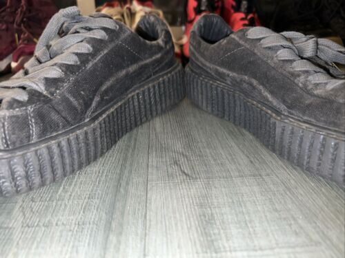 Puma x FENTY by Rihanna Velvet Creeper Women’s Shoes, Glacier Gray Size 8 - Picture 3 of 6