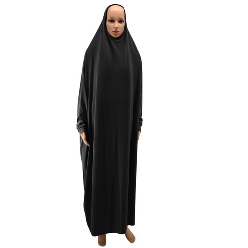 Ramadan Overhead Prayer Dress Abaya Muslim Women Islamic Niqab Burka Kaftan Robe - Bild 14 von 26