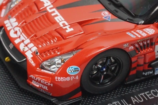 1:43 EBBRO 44541 Nissan Motul Autech GT-R Super GT500 Fuji