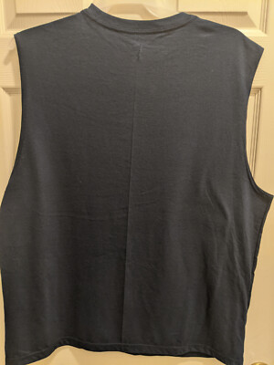 ☆FREEDOM☆ Cadillo Sleeveless Dark Blue CD24MMSL002DBL Men's Sleeveless Size XL Blue 