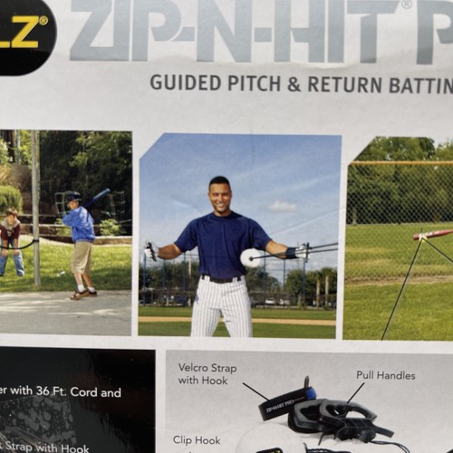 SKLZ Zip-N-Hit Pro Baseball Softball Guided Pitch & Return Batting Trainer  - Picture 8 of 8