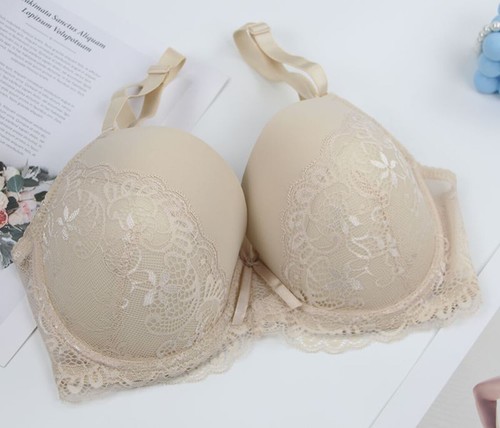 PLUS SIZE BRA BALCONY LACE PADDED PUSH UP BRA LADIES UNDERWEAR 36/8/40246 BCDDE - Picture 20 of 43