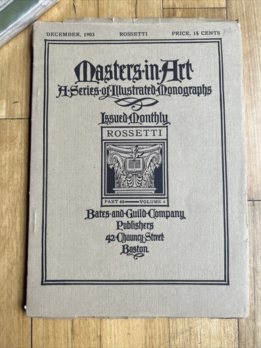 Masters In Art: Donatello, December 1903, A Series of Illustrated Monographs - Picture 16 of 16